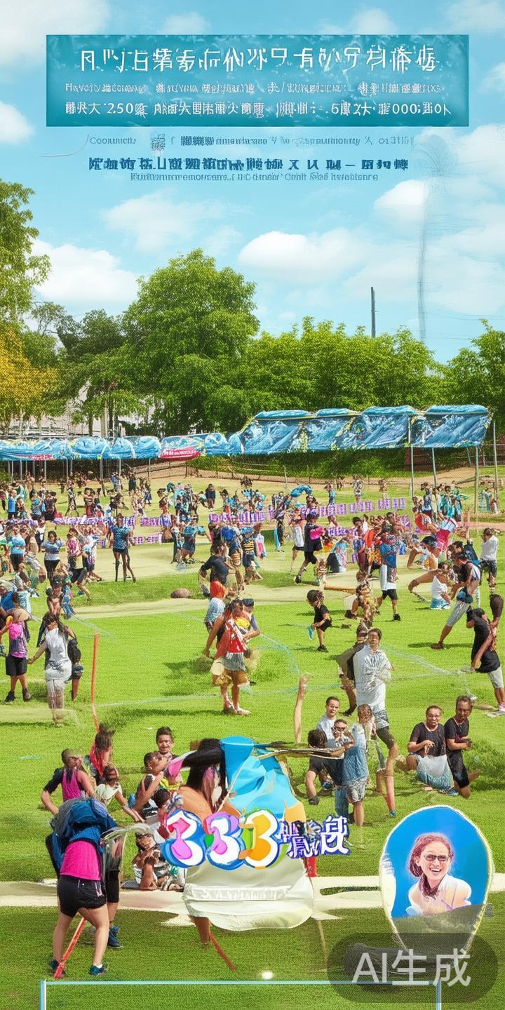 全民健身不仅仅是个人行为，更需社区的支持与推动。3